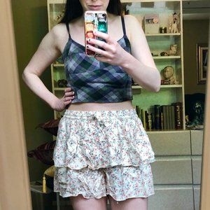 🌸NWOT Elastic Ruffle Short 🌸.